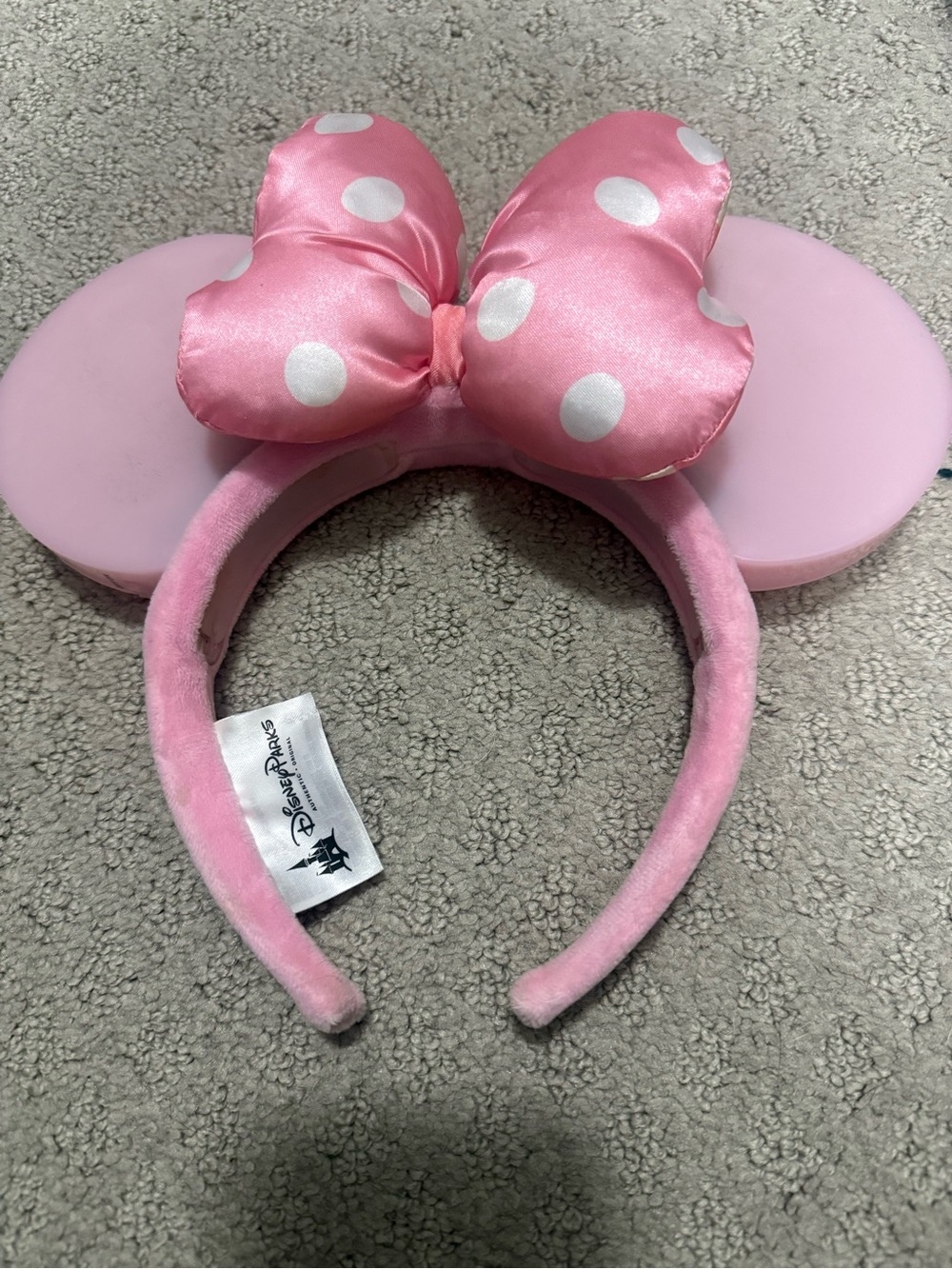 Disneyland World of Color Light Up Minnie Ears